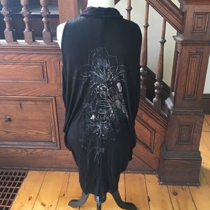 🎉 Metallic Floral Design Vest